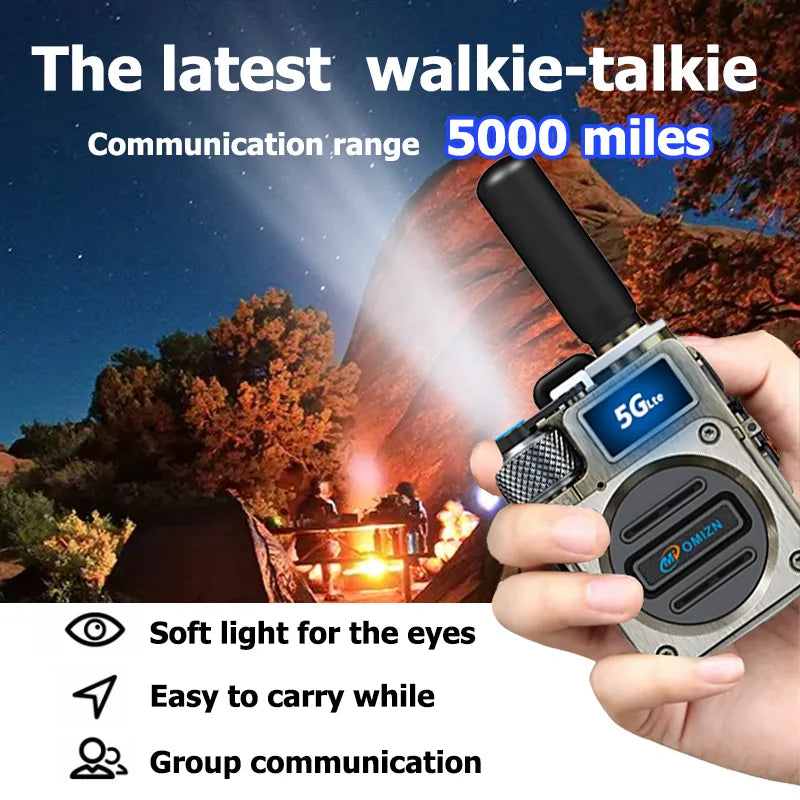 OMIZN M6 Global Walkie Talkie model National 5000 kilometers public network intercom transnational intercom unlimited distance
