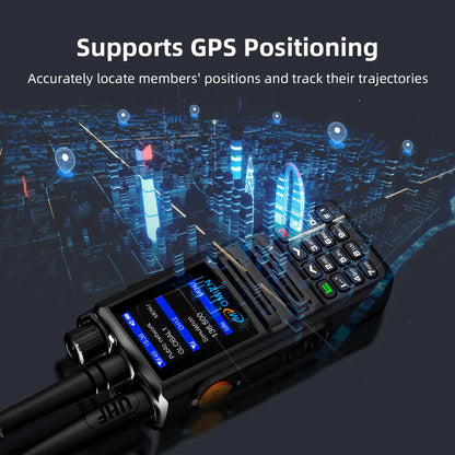 OMIZN X8 Dual Mode Walkie Talkie 4G UHF Android Unlimited Range Zello Real-PTT GPS