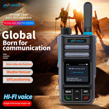 OMIZN A3 Model Global Walkie Talkie5000 miles distance,Android systemwalkie-talkie