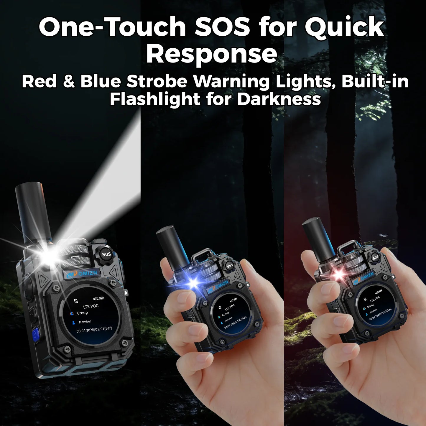 OMIZN M10 model, supports long-distance,intercom across the country, more than 5000 kilometers, no monthly fee