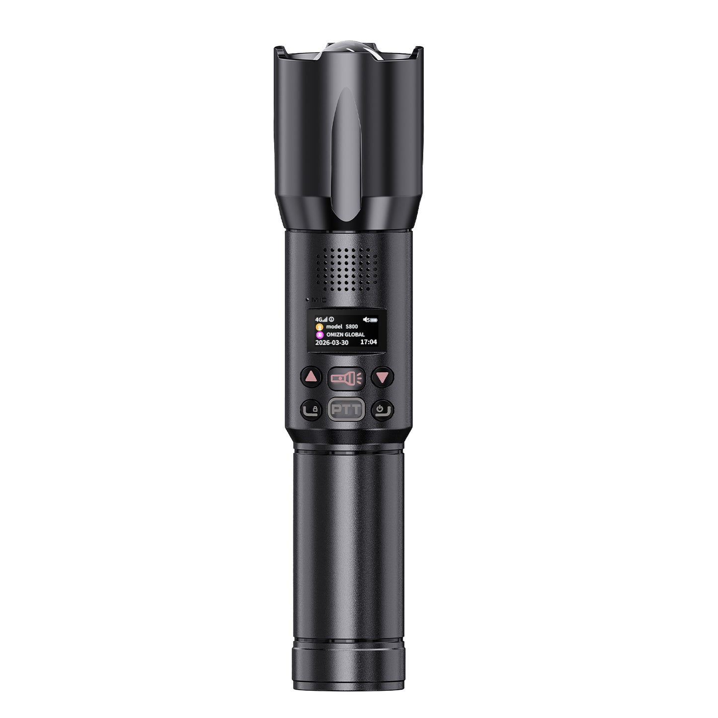 OMIZN S800 5000KM Professional Flashlight Style Two Way Radio with Power Bank Function, Long Range Walkie Talkie
